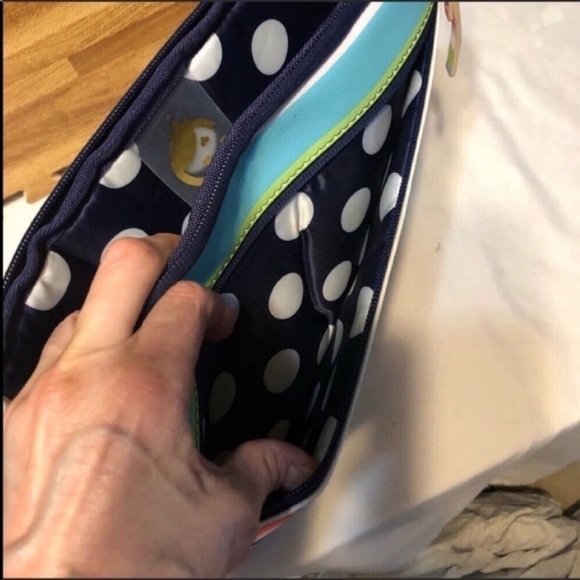 Color block padded iPad/laptop bag - Picture 4 of 6